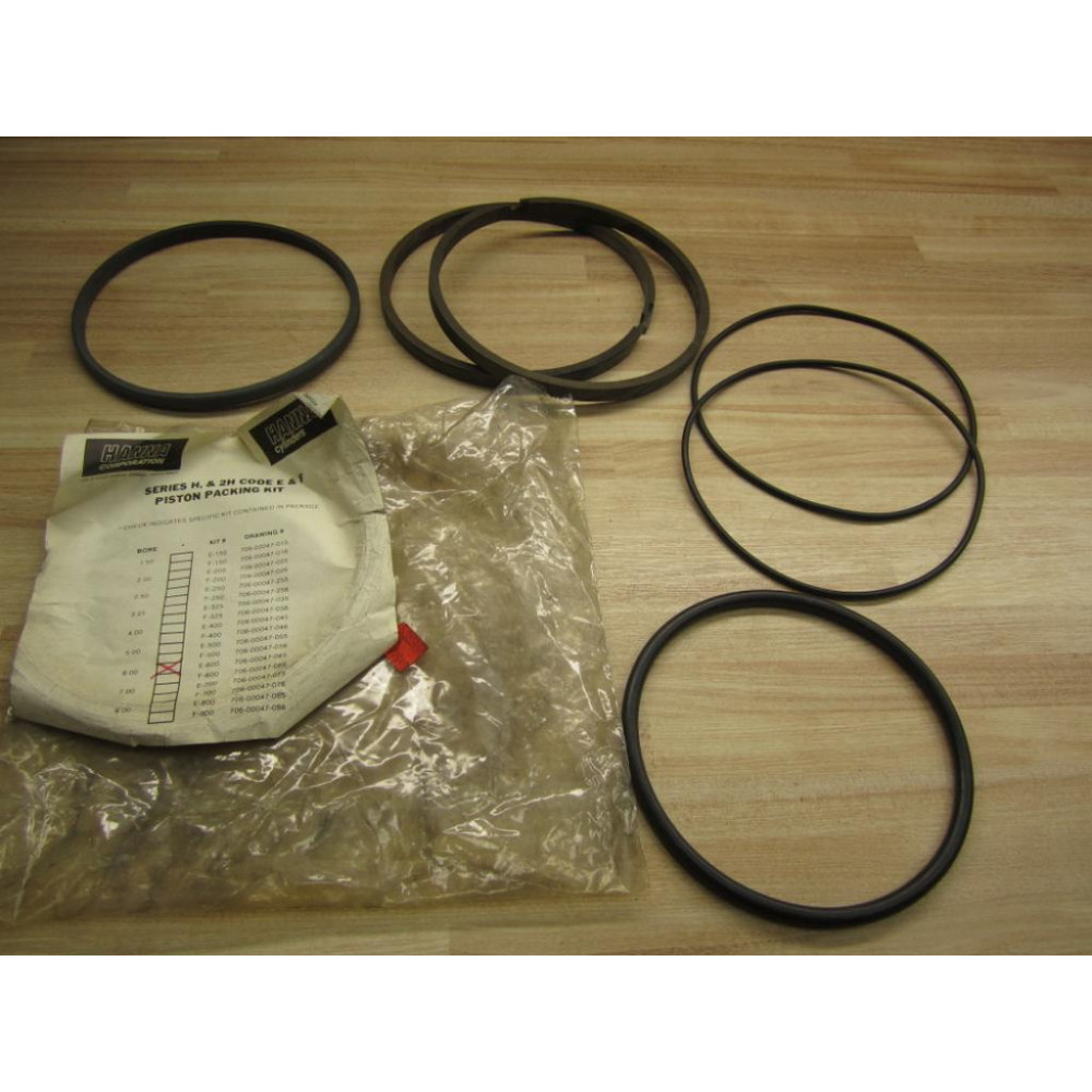 Hanna E-600 Piston Packing Kit 706-00047-065