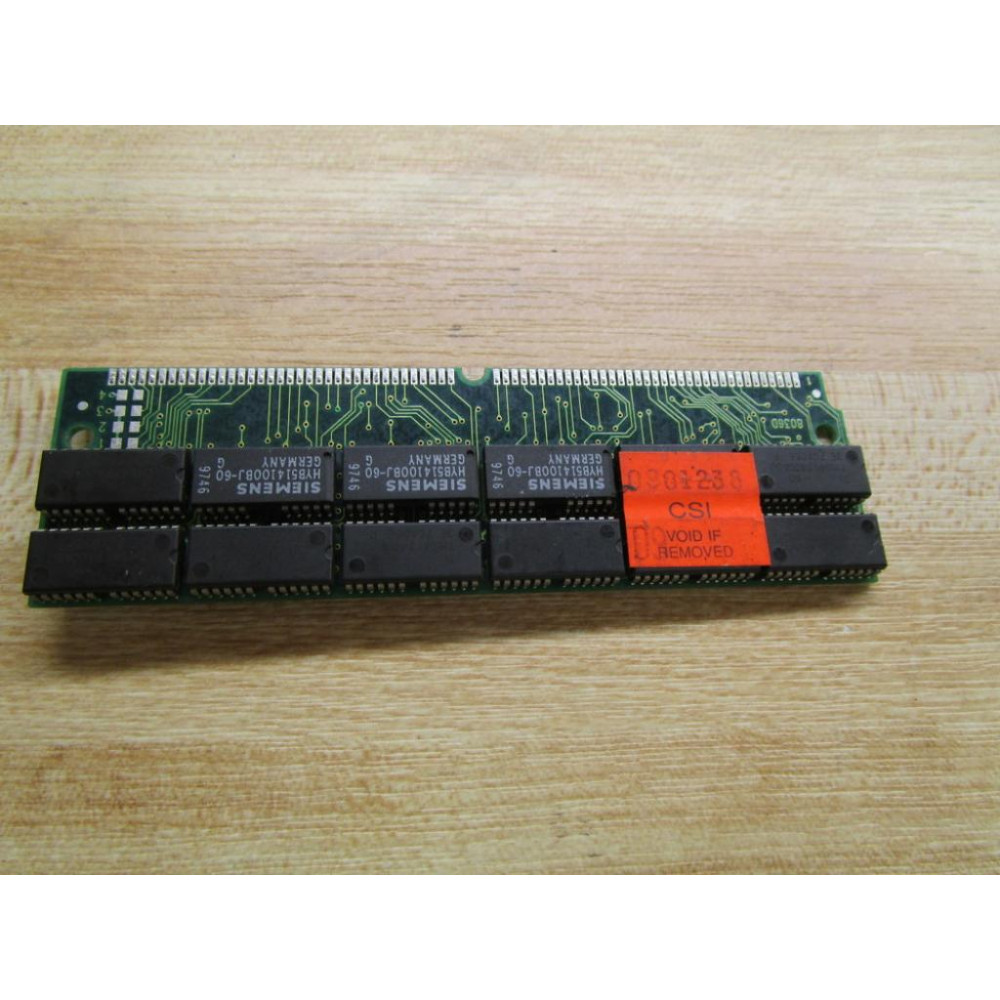 Siemens E98641 Circuit Board HYB514100BJ-60 - Used