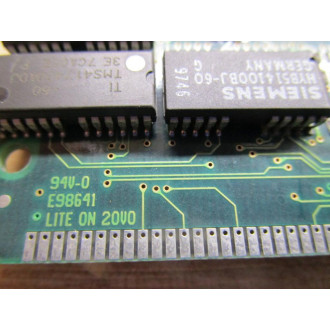 Siemens E98641 Circuit Board HYB514100BJ-60 - Used