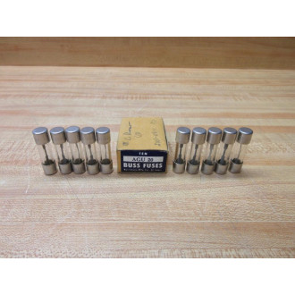 Buss AGU-20 Bussmann Fuse Cross Ref 1DJ22 Metal Strip Element (Pack of 10)
