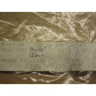 Sheffer 760-02-0500-0250 Seal Kit