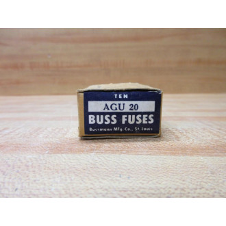 Buss AGU-20 Bussmann Fuse Cross Ref 1DJ22 Metal Strip Element (Pack of 10)
