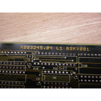 Carl Schenck K003245.04 B4 BSKV001 Circuit Board - Used