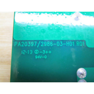 Alstom PA203972186-03-H01 Circuit Board - Used