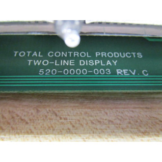 Total Control Products 520-0000-003 Display - Parts Only