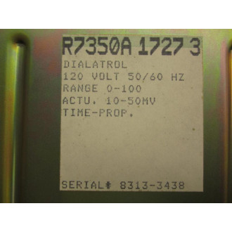 Honeywell R7350A 1727 3 Temperature Controller