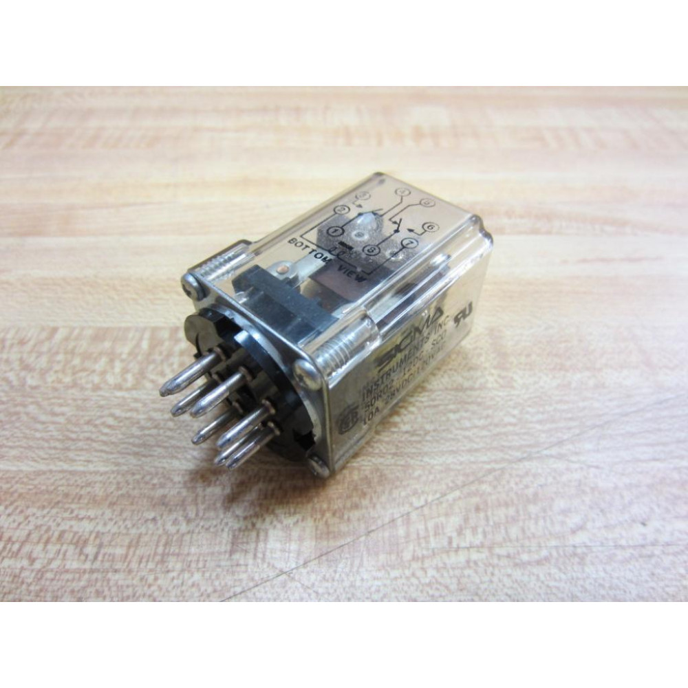 Sigma 50R02-12DC-SCO Relay 50R02-12DC-SC0 10A 28VDC120VAC - New No Box