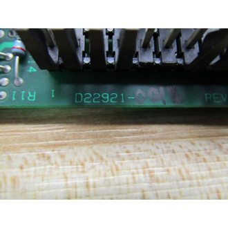 Weigh-Tronix D22921-0018 Circuit Board - Used