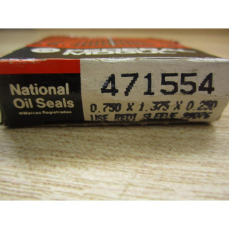 National Federal Mogul 471554 Oil Seal