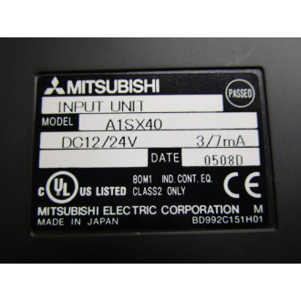 Mitsubishi A1SX40 Input Unit - Used