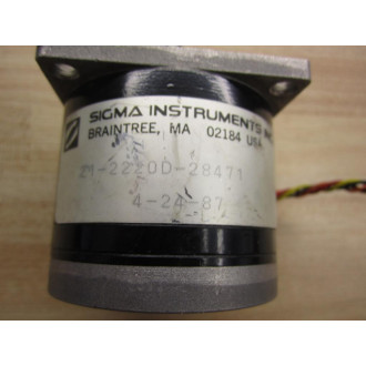 Sigma Instruments 21-2220D-28471 Stepper Motor - New No Box