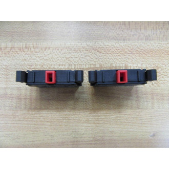 Gaoqiao LA115-A Contact Block Gqele LA115A LA115-A-01 (Pack of 2)