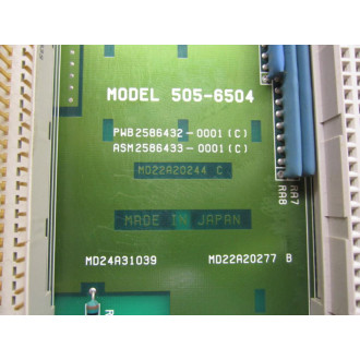 Togoshi 505-6504 Circuit Board - Used