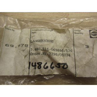 Sauter 69.978 Bearing (Pack of 3)