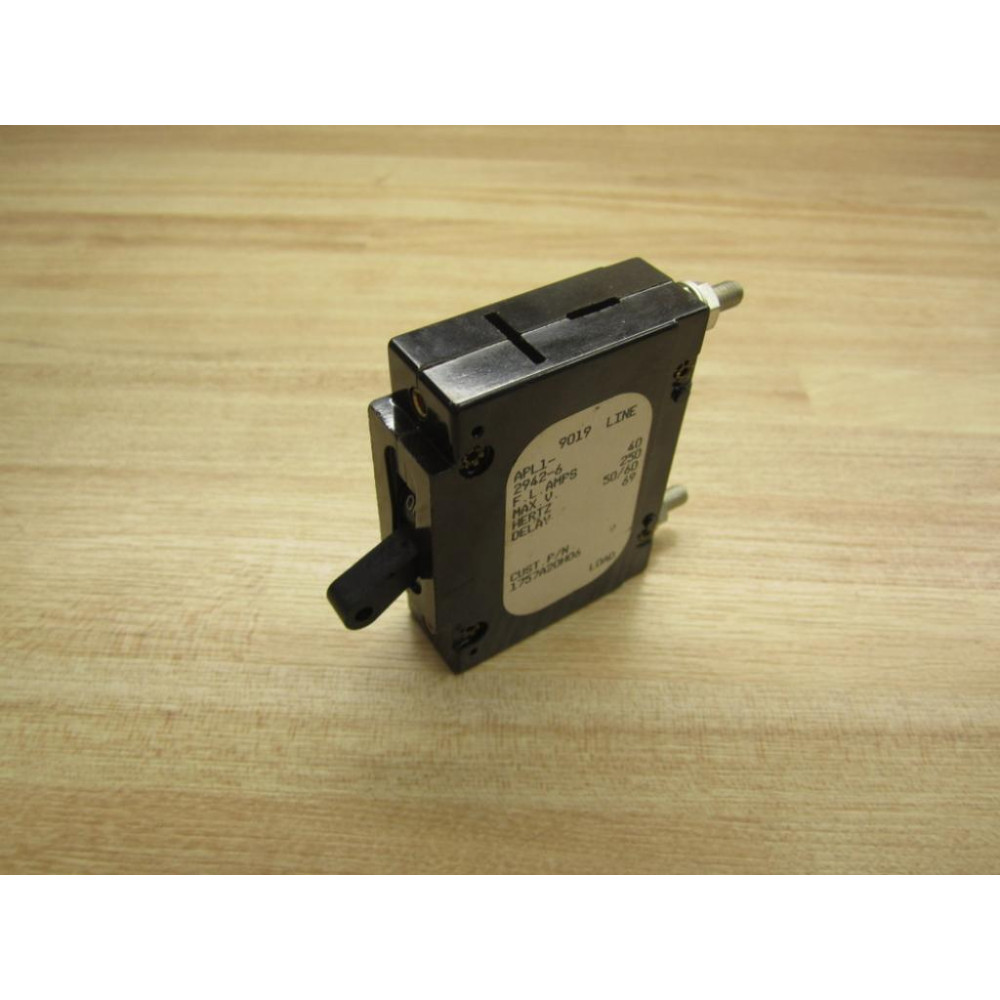 Airpax APL1-2942-6 Circuit Breaker - New No Box