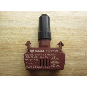 General Electric P9PDNVD Power Supply Illuminated Push Button