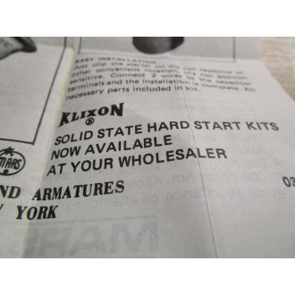 Klixon 3EA1 MA 32320 Start Assist Device Mars QC-14 - New No Box