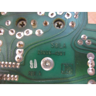 Sola 29000-4501 Circuit Board 290004501 - Used