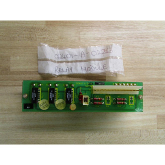 J & S Sieger 02401-A-0226 Relay Module - New No Box