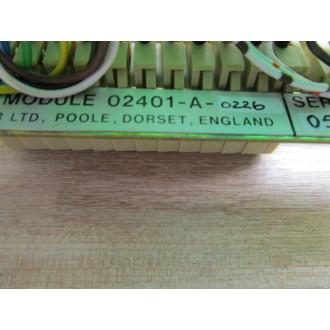 J & S Sieger 02401-A-0226 Relay Module - New No Box