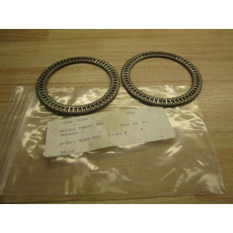34343 Needle Thrust Bearing (Pack of 2)
