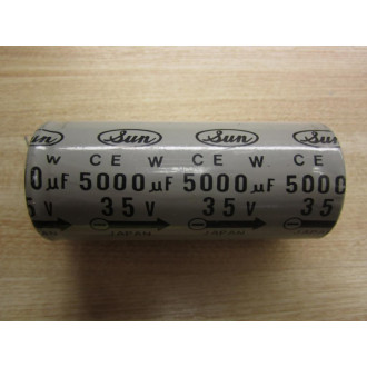 Sun 5000µF Electrolytic Capacitor 35V - Used
