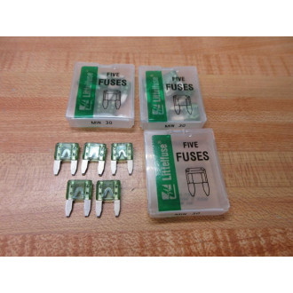Littelfuse MIN-30 Fuse Cross Ref 2FDA6 (Pack of 15)