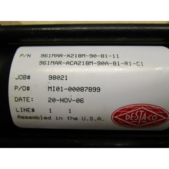 Destaco 961MAR-X218M-90-81-11 Clamp 961MAR-ACA218M-90A-81-R1-C1