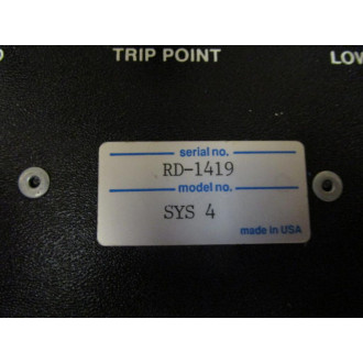 Cleaver Brooks SYS- 4 Range: 0-2000 MicromhosCentimeter No Latch - Used
