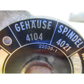 Gehause 4104 Control Valve - New No Box