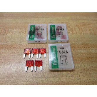 Littelfuse MIN-10 Automotive Fuse Cross Ref 2FDA2 (Pack of 15)
