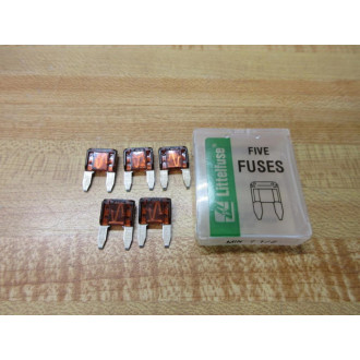 Littelfuse MIN-7-12 Fuse Cross Ref 2FDA1 (Pack of 15)