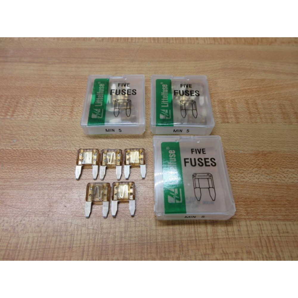 Littelfuse MIN-5 Fuse Cross Ref 2FCZ9 (Pack of 15)