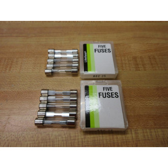 Littelfuse AGC-25 Fuse Cross Ref 4XH52 311 Metal Strip (Pack of 10)