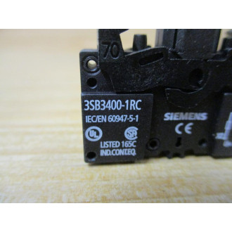 Siemens 3SB3400-1RC Lamp Holder 3SB34001RC - New No Box