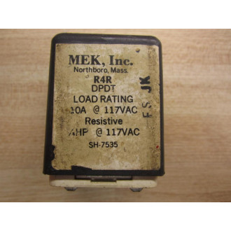 MEK 55-R4R Relay 55R4R - Used