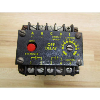 Industrial Solid State Controls 70829 Time Delay Relay ISSC - Used