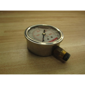 Westward 5WZ75 0-600 PSI Gauge