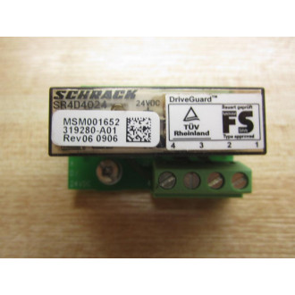 Schrack SR4D4024 Relay With Circuit Board - New No Box
