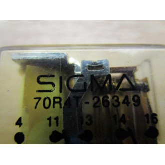 Sigma 70R4T-26349 Relay 70R4T26349 - Used