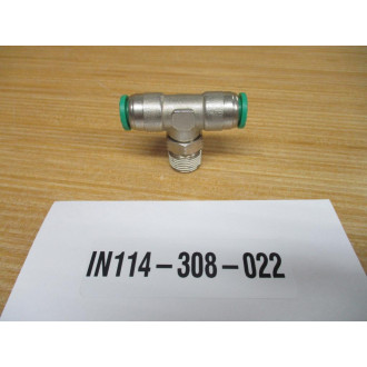 Numatics IN114-308-022 Male Branch Tee IN114308022 (Pack of 3) - New No Box