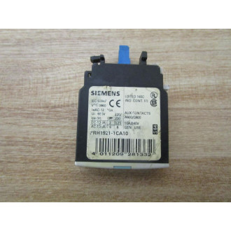 Siemens PRH1921-1CA10 Relay PRH19211CA10 - Used