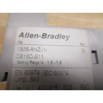 Allen Bradley 190S-ANZJ1-CB16C-S11 Relay - Used