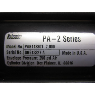Schrader Bellows PAB118801 Cylinder - New No Box