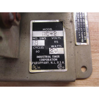 Industrial Timer RC-2 Programmable Mechanical Timer - New No Box
