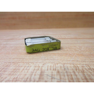 Littelfuse 3AG-20A Fuse Cross Ref 4XH51 313, Wirewound (Pack of 10)