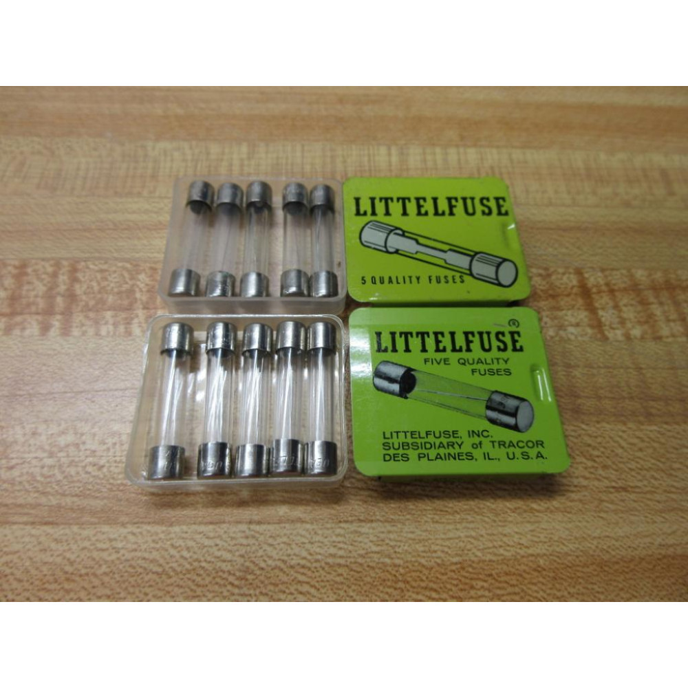 Littelfuse 3AG-4A Fuse Cross Ref 4XH62 312, Wire Strip Element (Pack of 10)