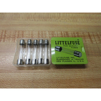 Littelfuse 3AG-4A Fuse Cross Ref 4XH62 312, Wire Strip Element (Pack of 10)