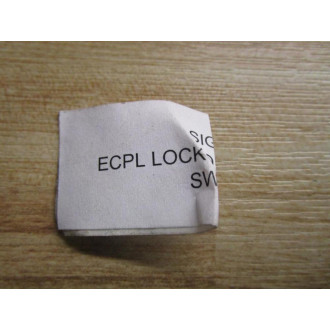 Sigma ECPL Lockout Selector Switch - New No Box