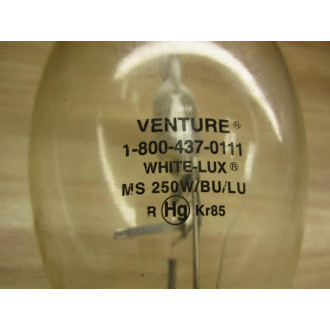 Venture MS 250WBULU White-Lux Clear Bulb - New No Box